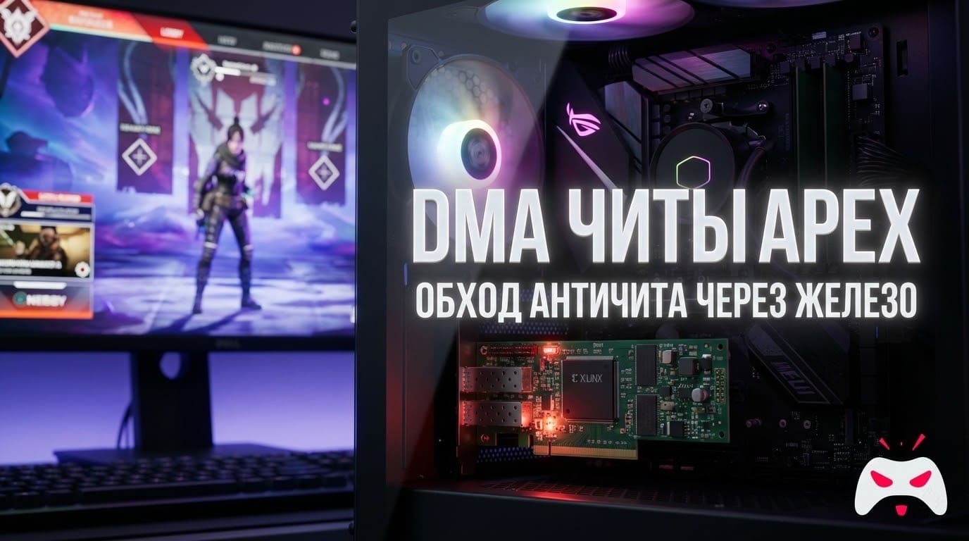 Купить ДМА читы Apex Legends плата и второй ПК